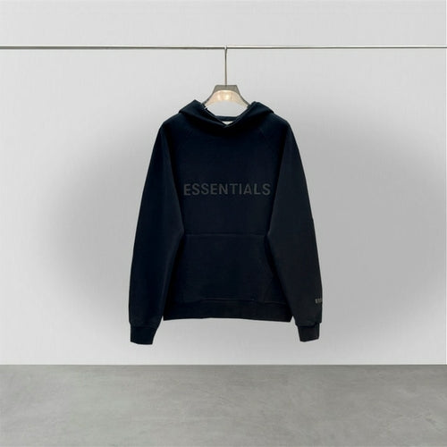 Fw19 Fashion Classic Unisex Essentials Hoodie 100% Cotton 3d Rubber