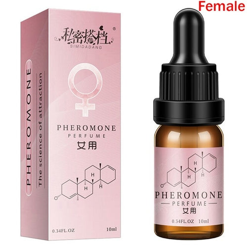 10ML Pheromone Perfume Women/Men Sex Passion Orgasm Body Emotions